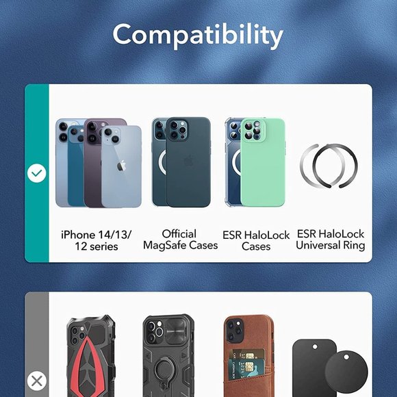 ESR Magnetic Wireless Car Mount Charger HaloLock - Picture 6 of 6